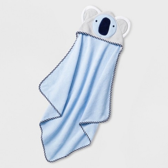 cloud island Other - Baby Koala Hooded Towel - Cloud Island Blue
